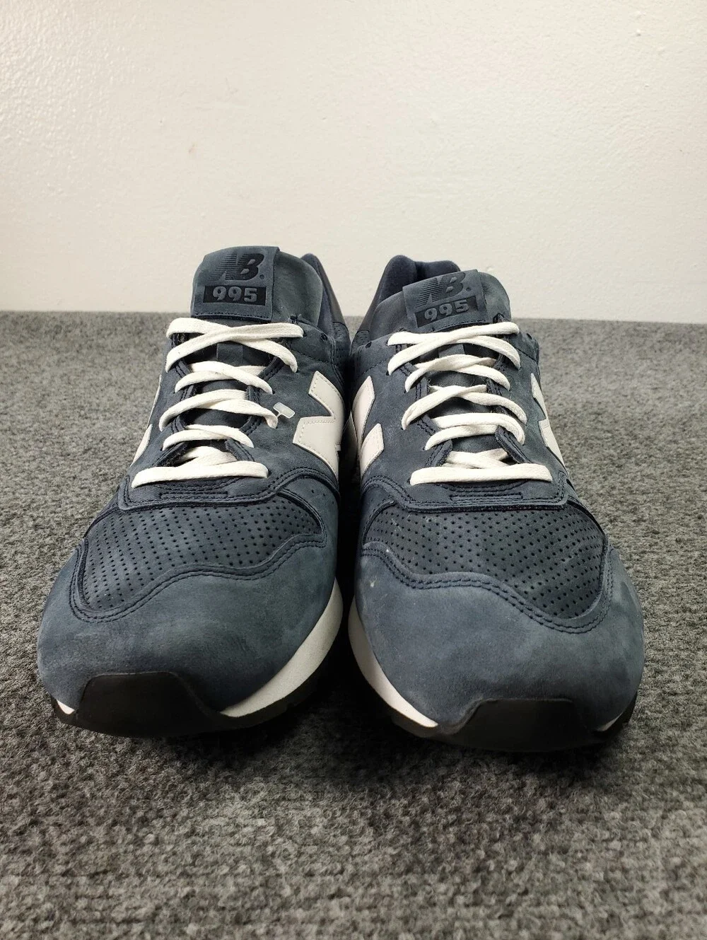 New Balance 995 Suede Encap Retro Sneakers Made in USA Size 12 Navy M995DNN NEW
